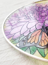 Kelebek ve Çiçek Desenli" Asılı Dekorasyon