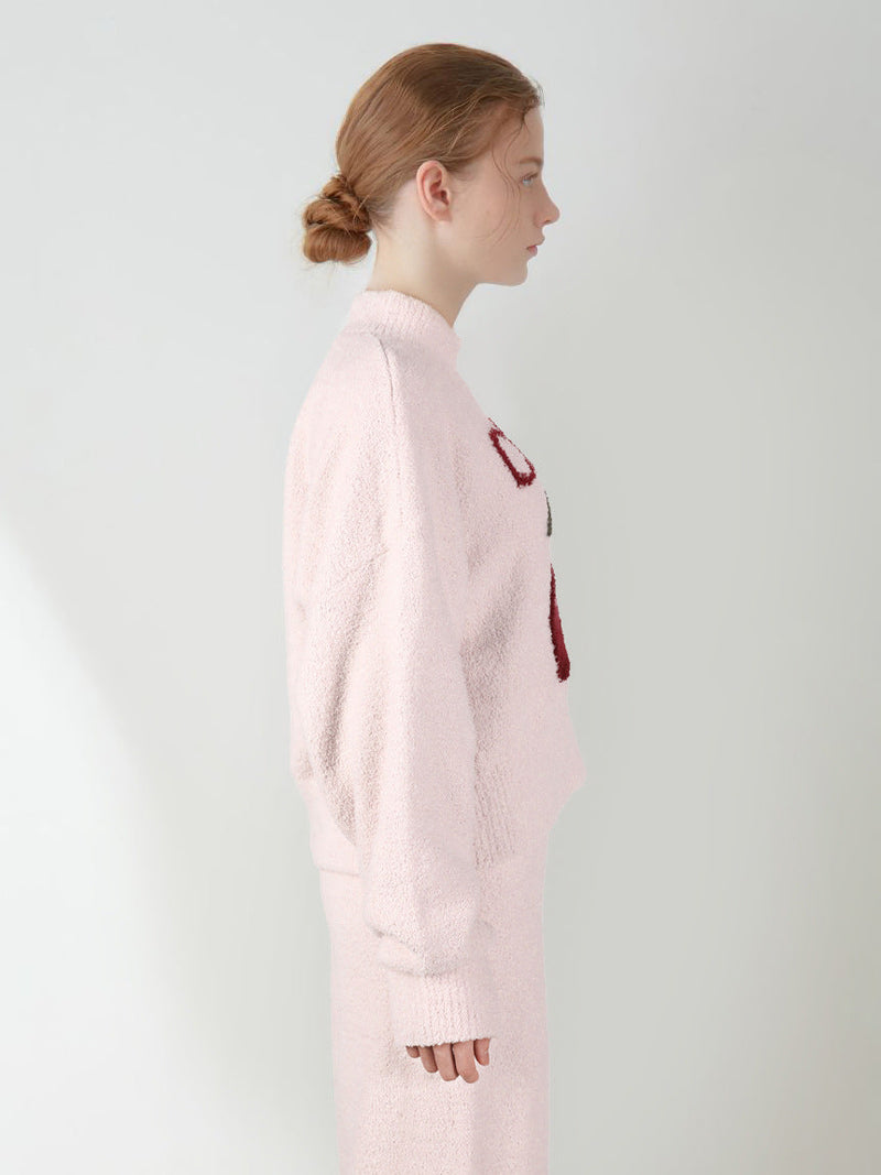 Yumuşak Yarım Kadife Süt Kiraz Takımı