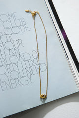 18 Ayar Altın Kaplama Aşk Yüzüklerimiz Altın Kolye