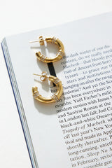 18 Ayar Altın Kaplama Zarif Halkalar Altın