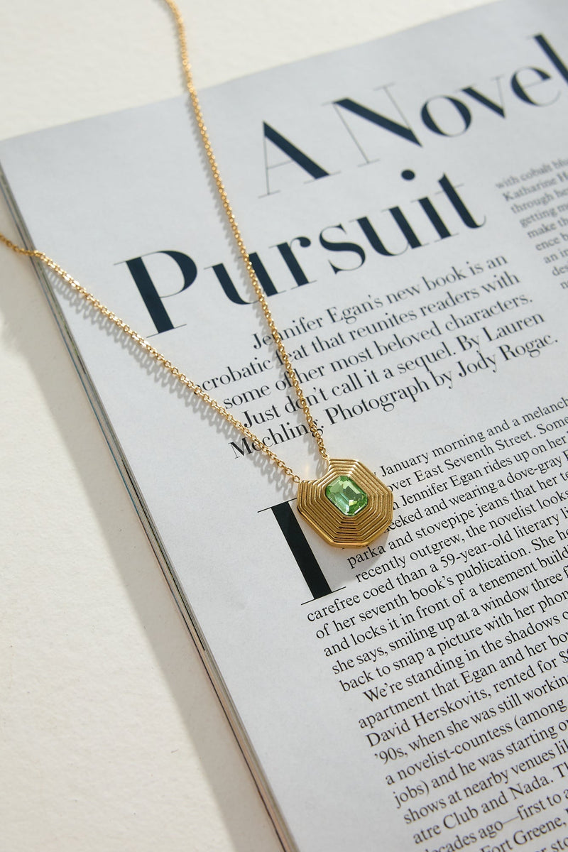 18 Ayar Altın Kaplama Yüksek Statü Kolye Altın