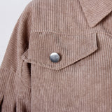 Günlük Kadife Fener Kollu Ceket