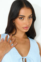 18 Ayar Altın Kaplama Tanrıça Geçmişi Kolye Altın