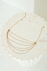 18 Ayar Altın Kaplama Tanrıça Geçmişi Kolye Altın