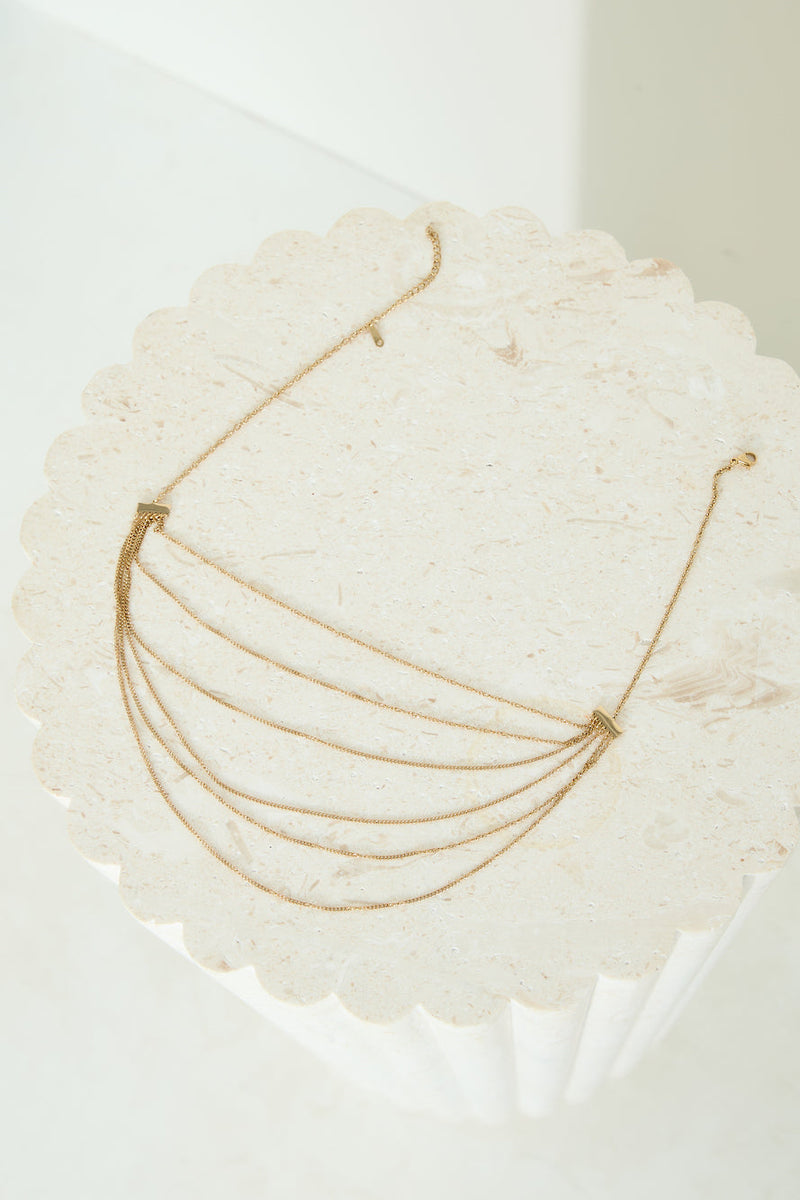 18 Ayar Altın Kaplama Tanrıça Geçmişi Kolye Altın