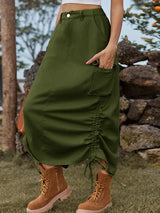 Trendy Kullanışlı Midi Etek