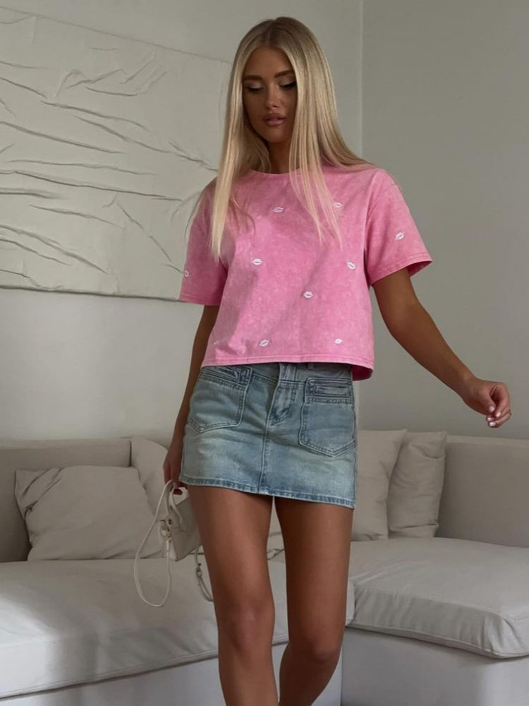 Tişörte özel bağlantı