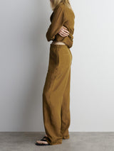 Shawl Lapel Suits Pants Set