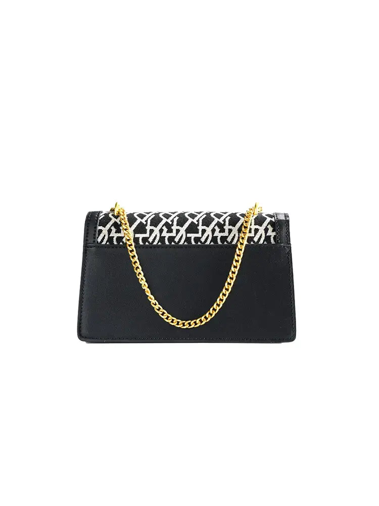 Jacquard Stitch Chain Dionysus Crossbody Bag