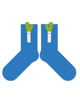 Eğlenceli ve Sevimli Çizgi Desenli Pamuk Çorap