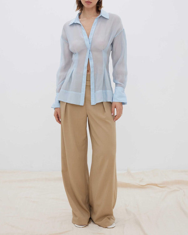 Enigma Semi Sheer Shirt