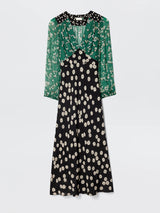 Bohemian Dreamy Floral Print Midi Dress