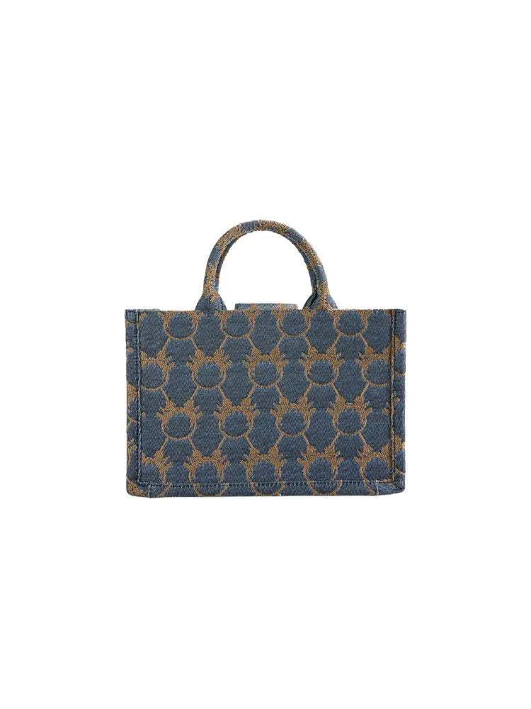 Denim Tote Shoulder Bag