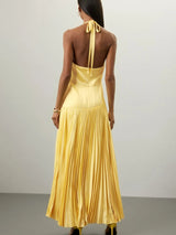 Bohemian Halter Maxi Dress