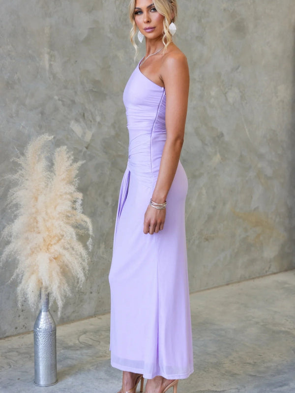 Romantic One-Shoulder Maxi