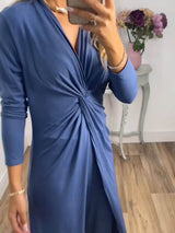 Uzun Üst Uyumlu Pantolonlu Casual 2 Parça Takım Elbise