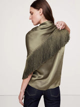 Lustre Drape Fringe Top
