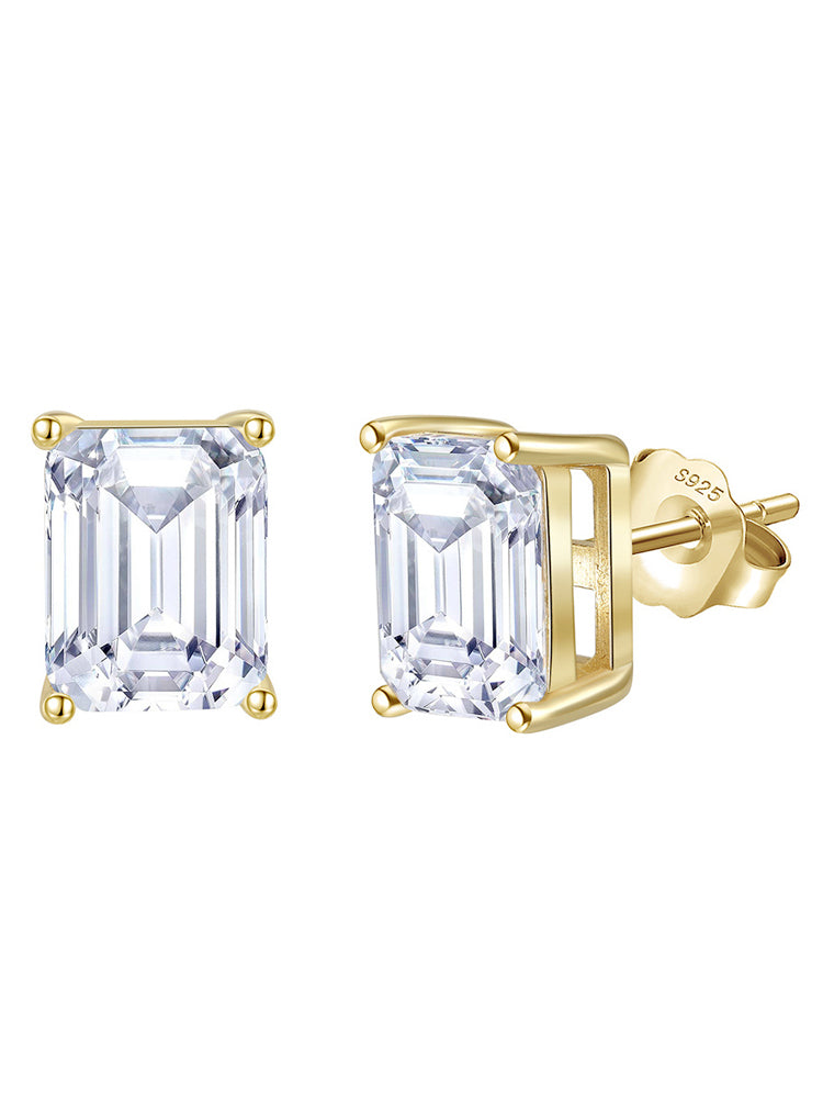 18 Ayar Altın Kaplama Regality Küpe Altın