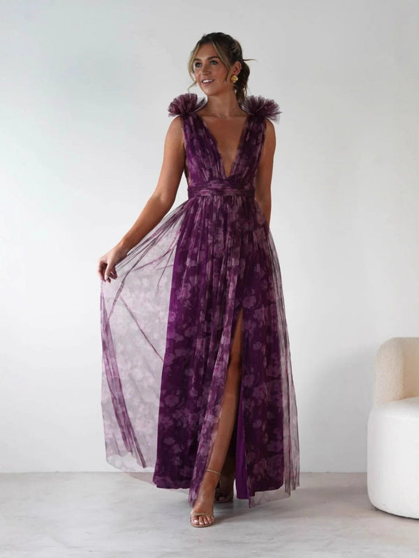 Bohemian Mesh Maxi Dress