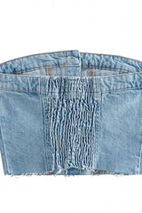 Slim Fit Moda Kot Yelek