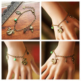 Noel El Yapımı Orman İnci Kar Tanesi Bileklik