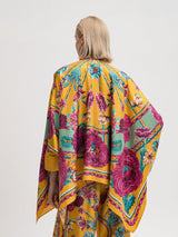 Şık Asimetrik Baskılı Üst ve Pantolon Takımı