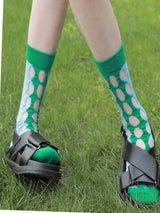 Oymalı Ultra İnce File Çoraplar