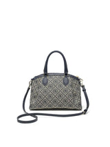 Star Detail Top Handle Tote Crossbody Bag