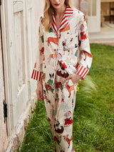 Noel Köpek Desenli Pijama Takımı