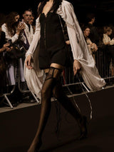 Dark Intentions Strapless Corset Romper