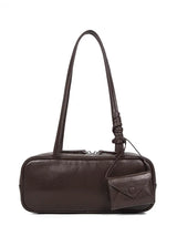 Belair Vegetable-Tanned Leather Baguette Evening Bag