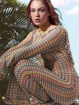 Maxi Elbise Holiday Beach- Kahve