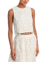 Square Crochet Tank Top & Maxi Skirt