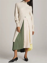 Turtleneck Turtleneck Kazak Elbise