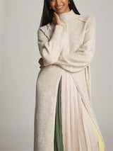 Turtleneck Turtleneck Kazak Elbise