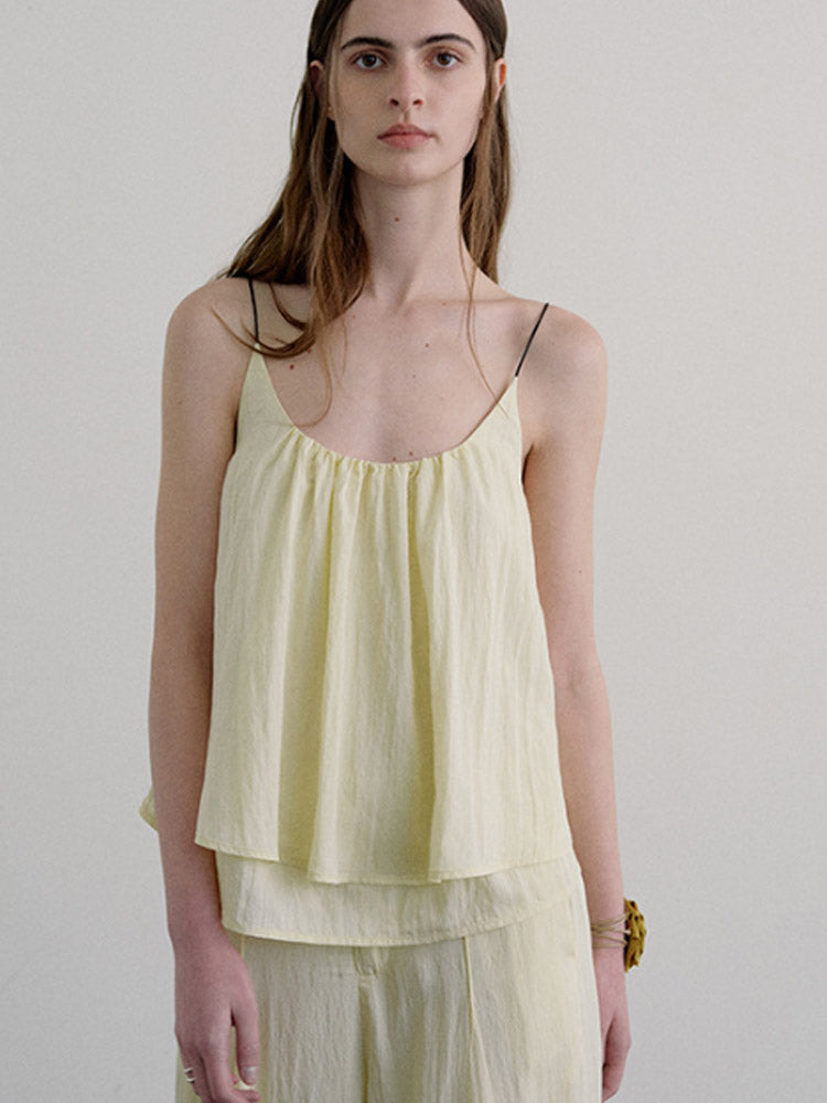 Günlük Gevşek Kesim Tank Top
