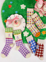 Sevimli Kolej Tarzı Çorap