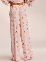 Food Print Pijama Takımı - Toz Pembe