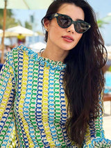 Maxi Elbise Tatil Plaj - Sarı