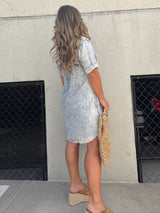 Mutlu Sonlar Tencel Gömlek Elbise