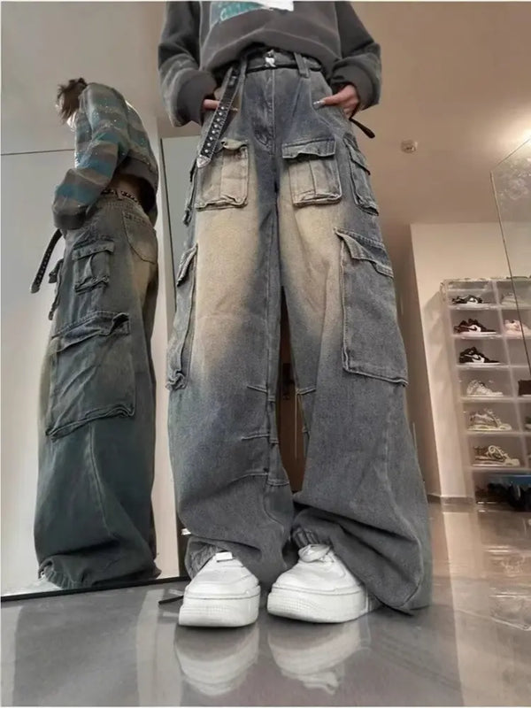 Yüksek Sokak Amerikan Kargo Jeanleri