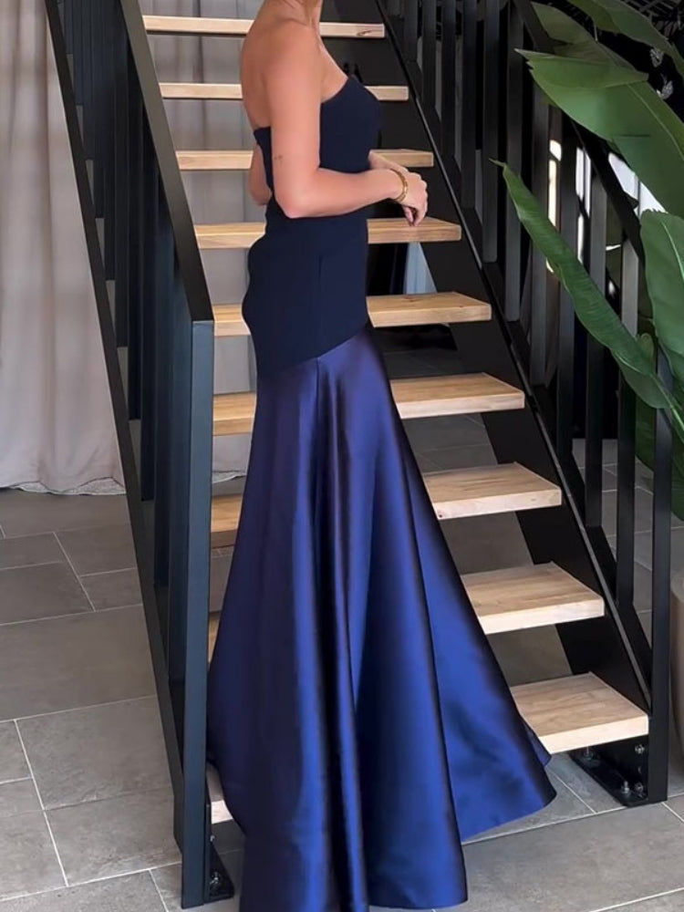 Voluminous Sleeveless Maxi