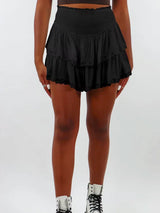 Noel Baba İşlemeli Kazak Mini Elbise