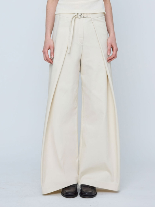 Anser Wide Leg Buckle Pant