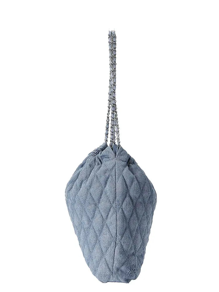 Washed Effect Slouchy Utility Tote Bag