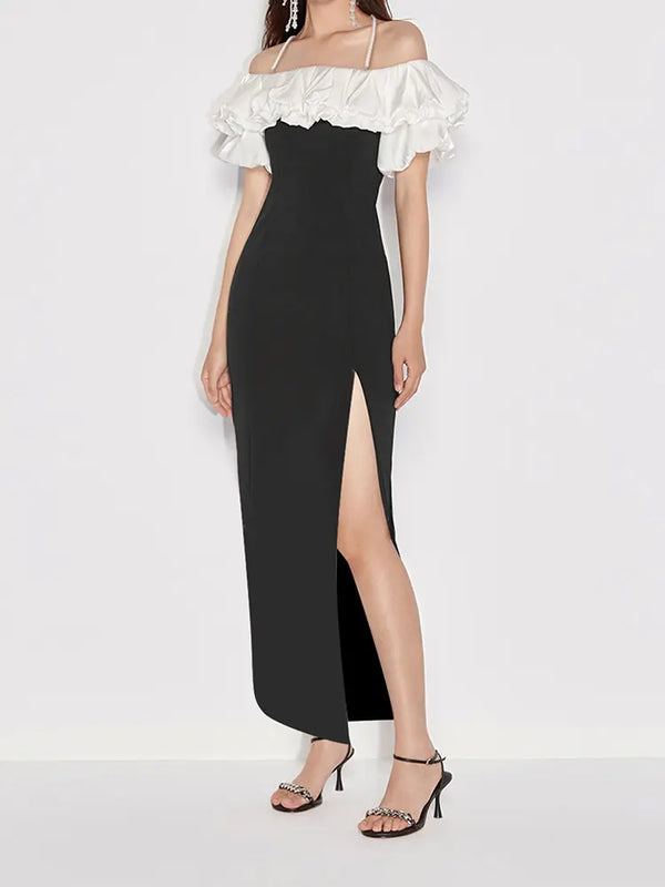 Şık Sırt Dekolteli Bodycon Elbise