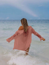 Tunik Bikini Örtüleri Seksi Plaj Kıyafeti Mayo Örtüsü