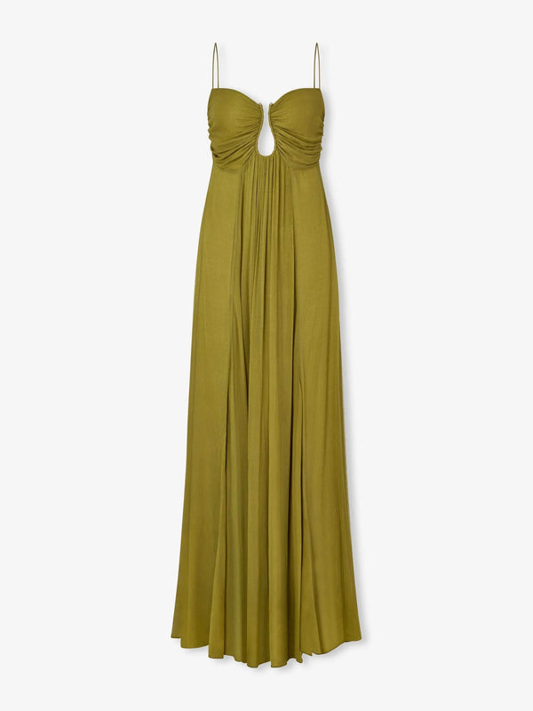 Flou Olive Morea Maxi Dress