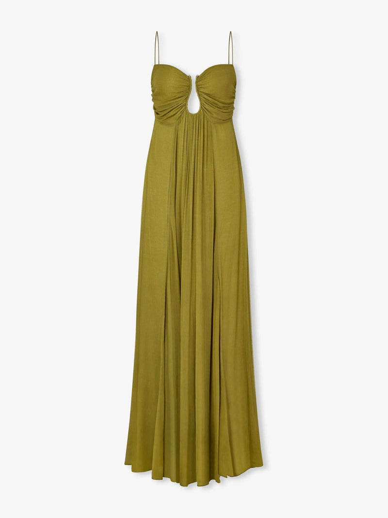 Flou Olive Morea Maxi Dress