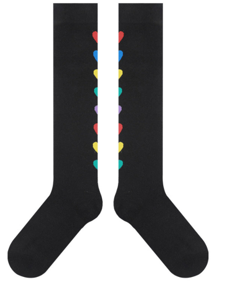 Sweet Desenli Diz Altı Çorap